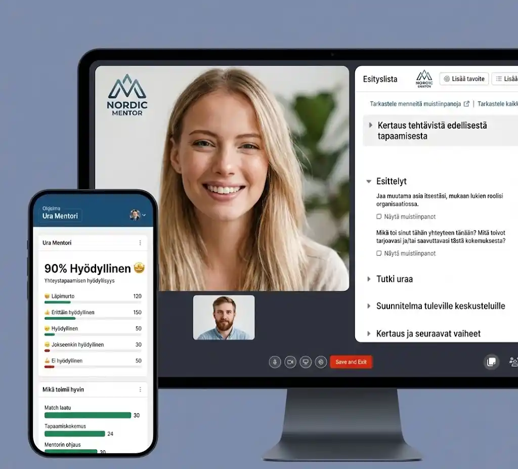 Nordic Mentor sisäinen mentorointi